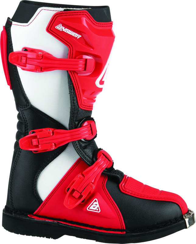 Answer AR1 Boot Black/Red Youth Size - 1-tuningsupply.com