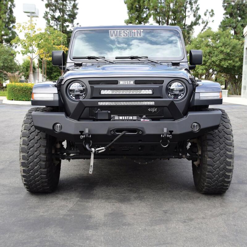 

Westin 59-80125 - WES59-80125 - Westin 18-20 Jeep Wrangler WJ2 Full Width Front Bumper w/LED Light Bar Mount Textured Black - Shipped in Europe - Tuningsupply.com
