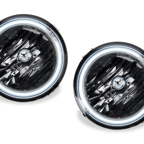 Raxiom 05-12 Ford Mustang GT LED Halo Fog Lights (Chrome)