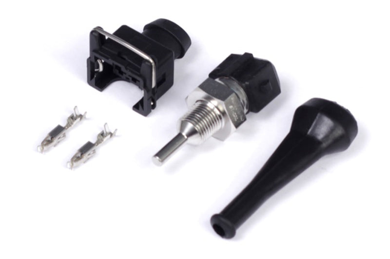 Haltech Oil Temperature Sensor High Range 150 Deg C 1/8 NPT Thread (Incl Bosch EV1 Plug & Pins)-tuningsupply.com