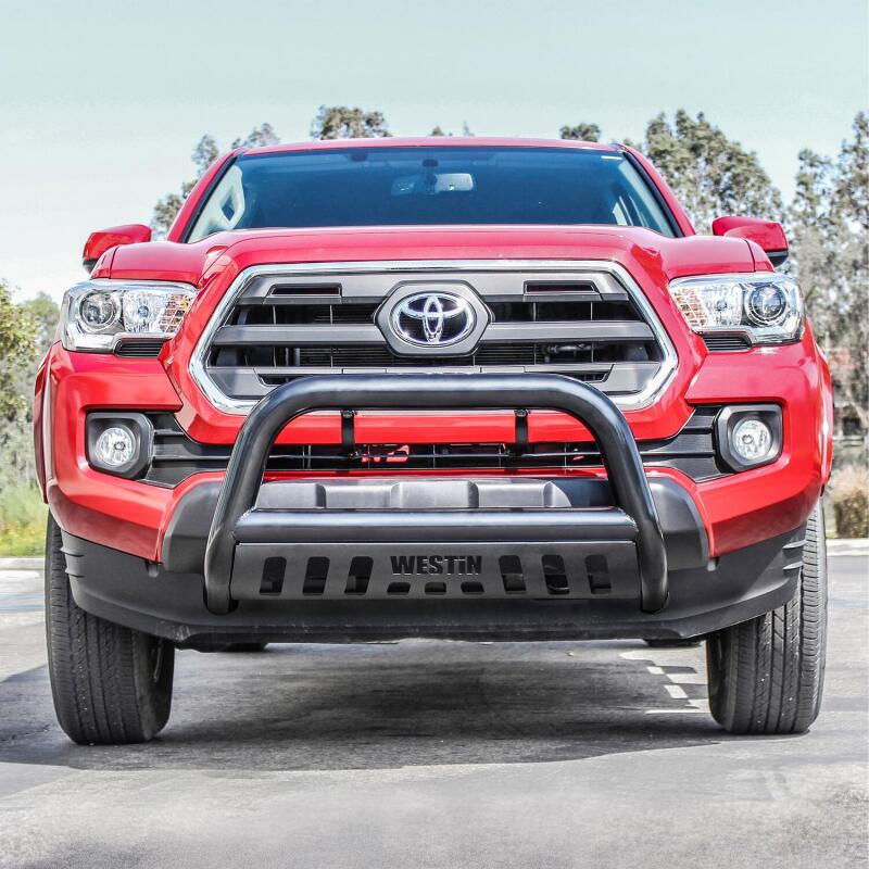 

Westin 31-6005 - WES31-6005 - Westin 2016-2018 Toyota Tacoma E-Series Bull Bar - Black - Shipped in Europe - Tuningsupply.com
