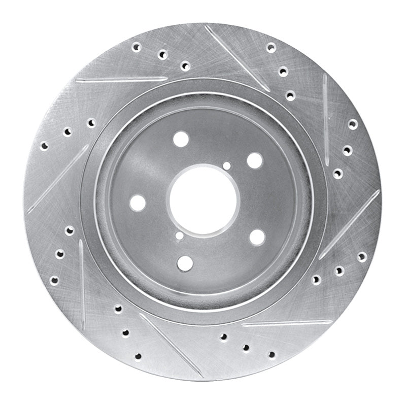 

R1 Concepts 631-13028L - RNC631-13028L - R1 2015-2025 Subaru Outback Rear Left Drilled & Slotted Silver Brake Rotor - Shipped in Europe - Tuningsupply.com
