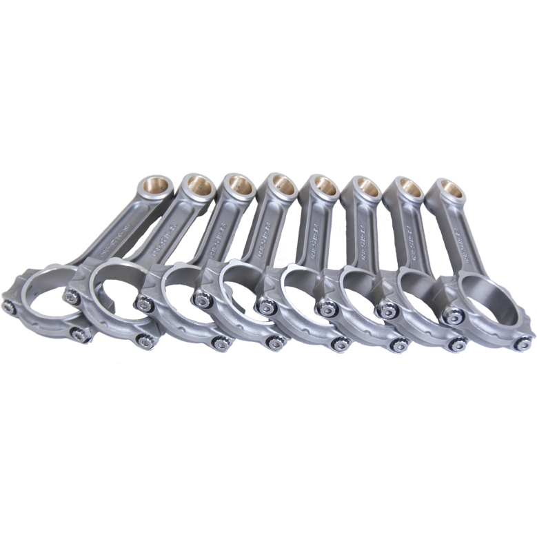 Eagle Chevrolet LS 4340 I-Beam Connecting Rod 6.125in (Set of 8)-tuningsupply.com