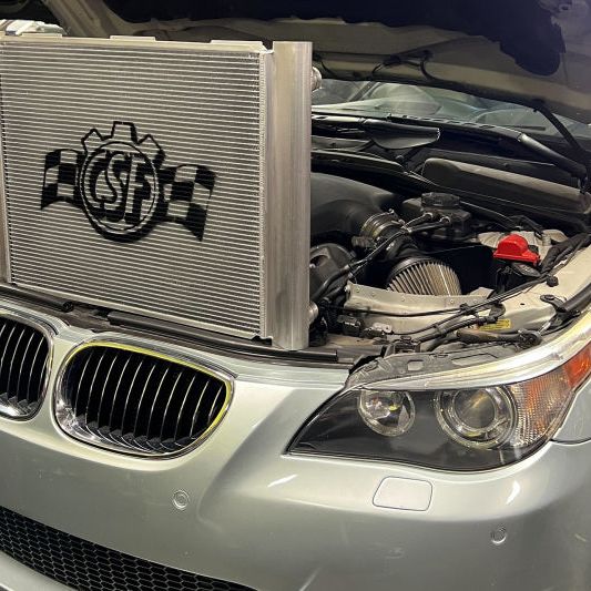 CSF 06-10 BMW E60 M5 / 06-10 BMW E63/E64 M6 Aluminum High-Performance Radiator-tuningsupply.com