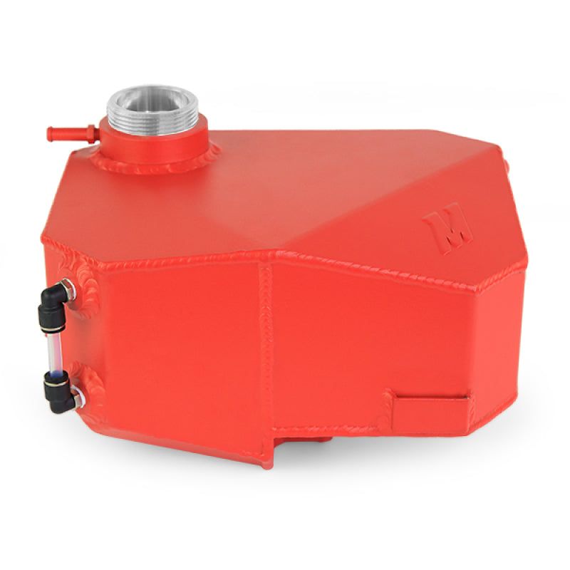 Mishimoto 2013+ Ford Focus ST/2016+ Focus RS Aluminum Expansion Tank - Wrinkle Red-tuningsupply.com