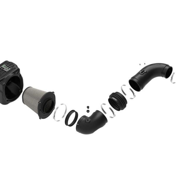 aFe Quantum Pro DRY S Cold Air Intake System 08-10 GM/Chevy Duramax V8-6.6L LMM - Dry-tuningsupply.com