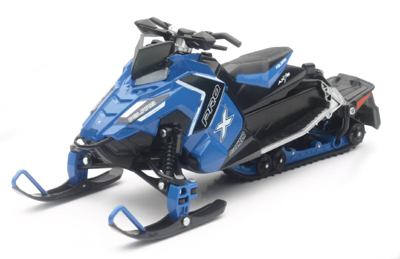 New Ray Toys Polaris Switchback Pro-X 800 Snowmobile (Blue)/ Scale - 1:16-tuningsupply.com