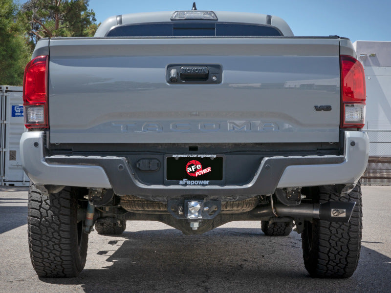 

aFe 49-46063-B - AFE49-46063-B - aFe 16-22 Toyota Tacoma Apollo GT Series 2.5in. - 3in. 409 SS Cat-Back Exhaust System w/ Black Tip - Shipped in Europe - Tuningsupply.com
