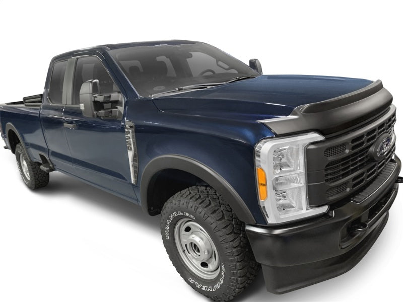 AVS 2023 Ford F250/350/450 Superduty Aeroskin II Low Profile Hood Shield - Textured Black-tuningsupply.com