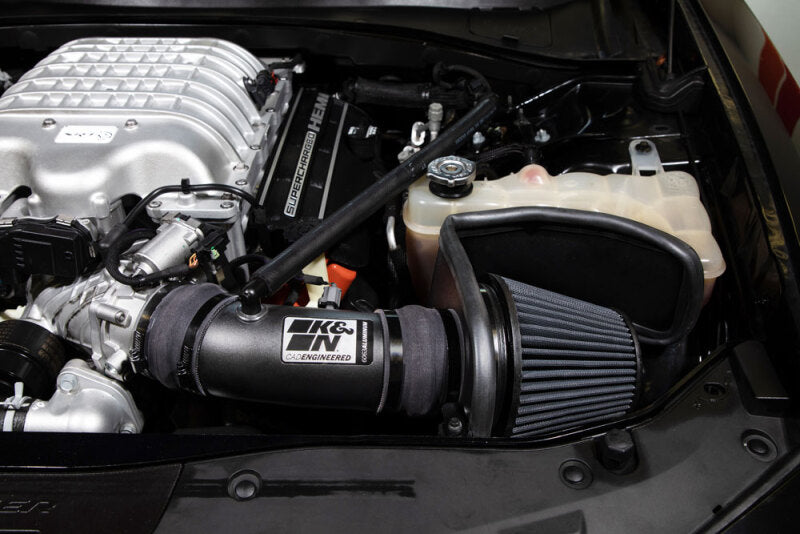 

K&N Engineering 30-2553TTK - KNN30-2553TTK - K&N 17-23 Dodge Charger/Challenger Hellcat SC 6.2L V8 DRYFLOW Performance Air Intake System - Shipped in Europe - Tuningsupply.com
