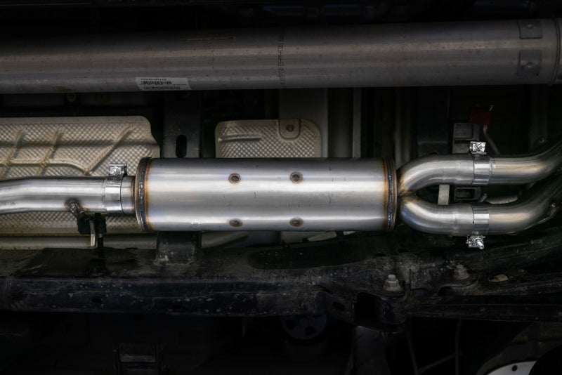 

MBRP PS5152BLK - MBRPS5152BLK - MBRP 2019 Ram 1500 5.7L (CrewCab/Quad Cab ONLY) 2.5in CB Dual Split Rear w/4.5in Tip - Blk Coated - Shipped in Europe - Tuningsupply.com
