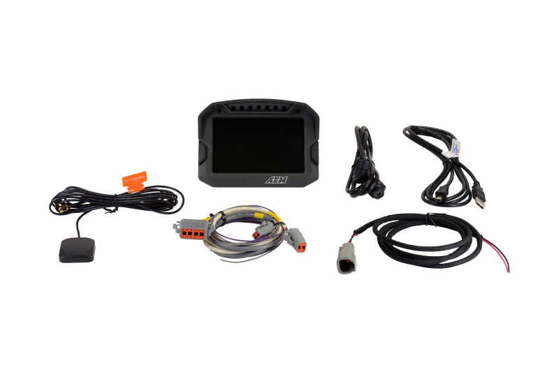 AEM CD-5LG Carbon Logging Digital Dash Display w/ Internal 10Hz GPS & Antenna-tuningsupply.com