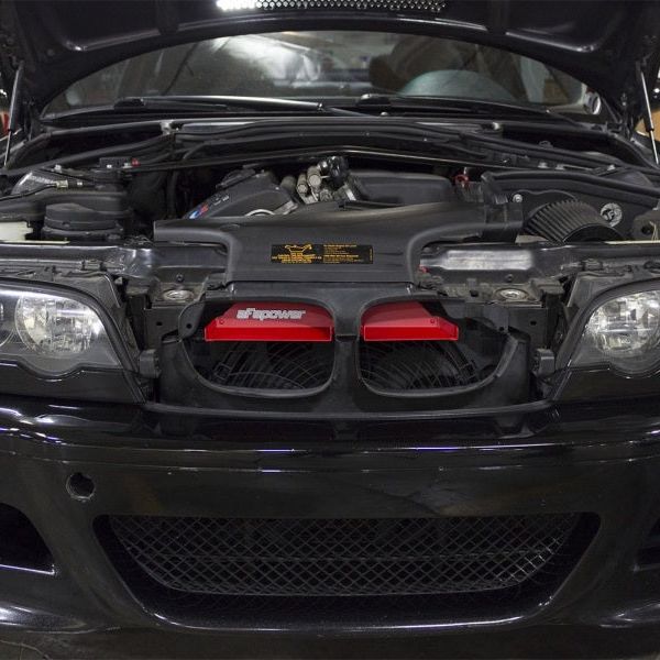 aFe MagnumFORCE Intakes Scoops AIS BMW 3-Series/ M3 (E46) 01-06 L6 - Matte Red-tuningsupply.com