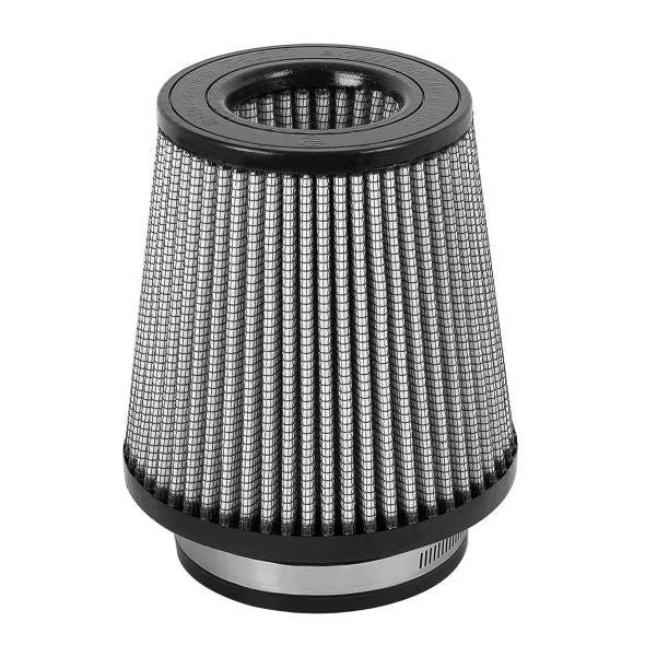 aFe Magnum FLOW Pro DRY S Universal Replacement Air Filter F-4in. / B-6in. / T-4.5in. (Inv) / H-6in.-tuningsupply.com