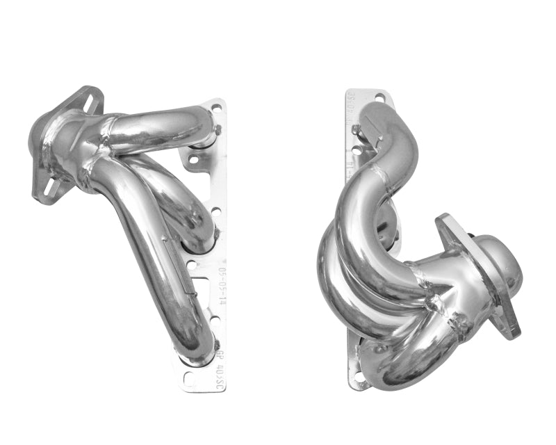 Gibson 07-11 Jeep Wrangler JK Rubicon 3.8L 1-1/2in 16 Gauge Performance Header - Ceramic Coated-tuningsupply.com