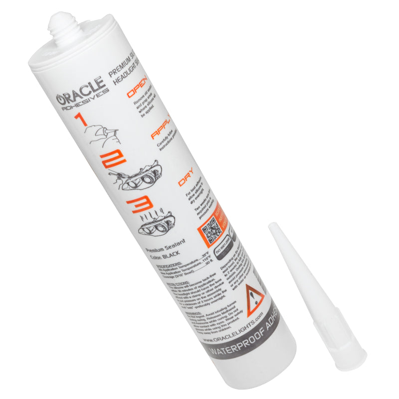 

ORACLE Lighting  - ORL2001-504 - Oracle Headlight Assembly Adhesive - 10 oz Tube - Shipped in Europe - Tuningsupply.com
