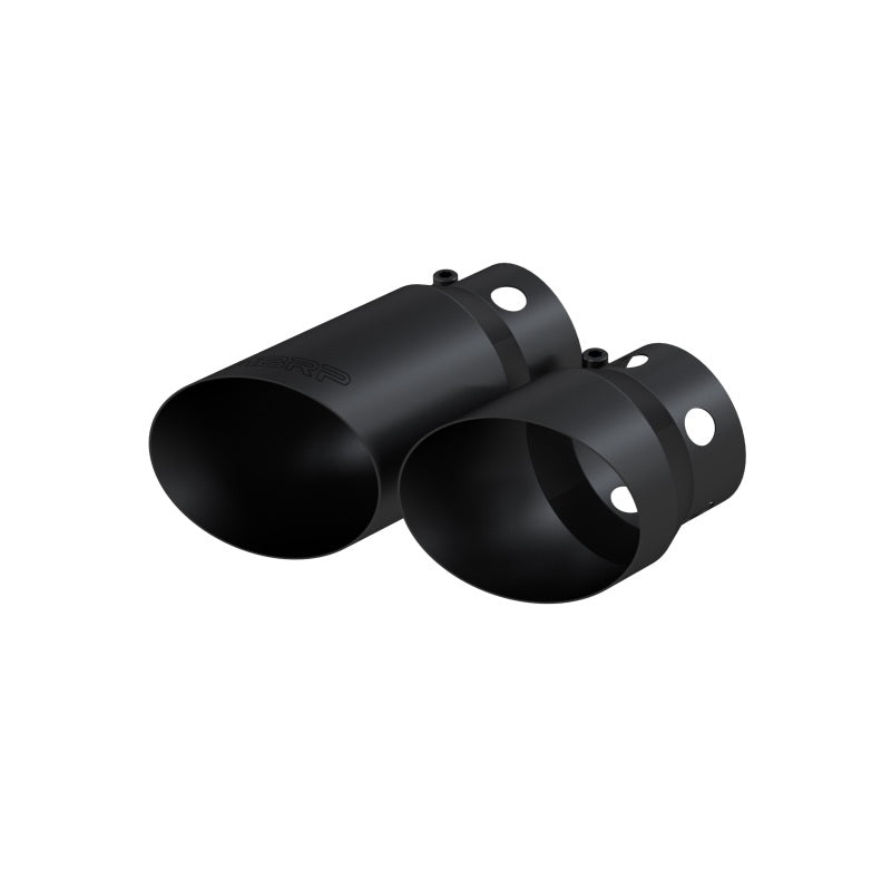 MBRP 2008+ Ford F250/350/450 6.4 L 4 inlet 5 Tip Cover Set - 6.75in and 9.75in Length - Black-tuningsupply.com