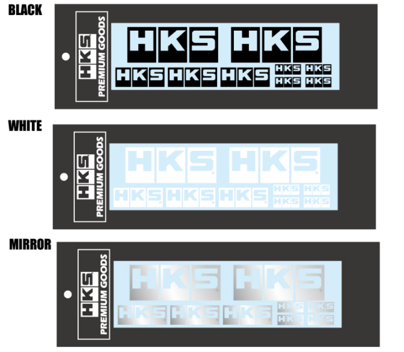 
  

HKS 51003-AK147 - HKS51003-AK147 - HKS LOGO Sticker a la carte WHITE - Shipped in Europe - Tuningsupply.com

