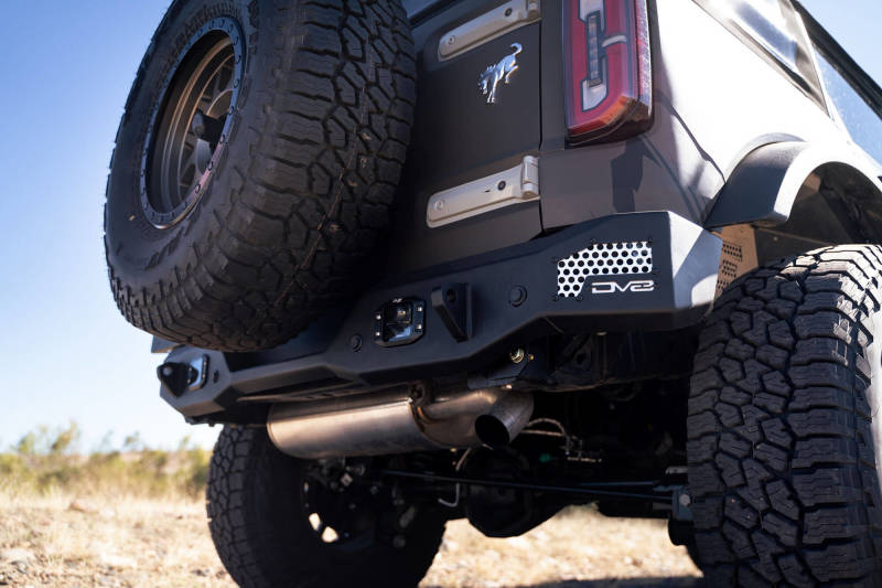 

DV8 Offroad  - DVERBBR-01 - DV8 Offroad 21-22 Ford Bronco MTO Series Rear Bumper - Shipped in Europe - Tuningsupply.com
