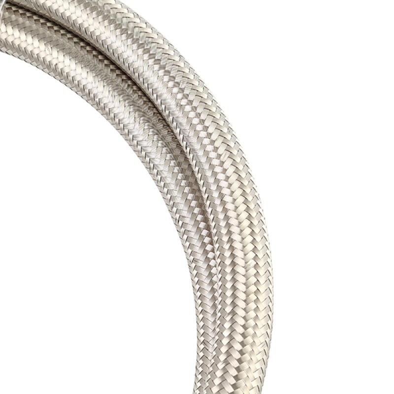 Mishimoto 3Ft Stainless Steel Braided Hose w/ -10AN Fittings - Stainless-tuningsupply.com