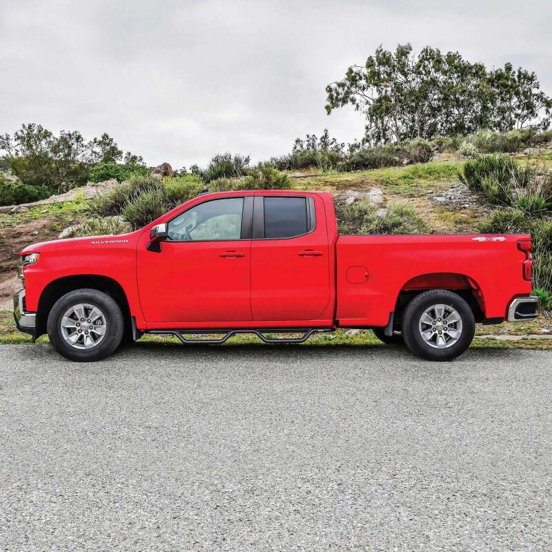 

Westin 20-13715 - WES20-13715 - Westin 14-18 Chevy/GMC Silverado/Sierra 1500/2500/3500 Double Cab Outlaw Drop Nerf Bars Tex Black - Shipped in Europe - Tuningsupply.com
