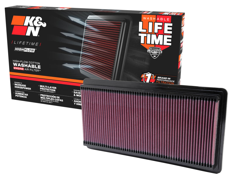 

K&N Engineering 33-2111 - KNN33-2111 - K&N 96-04 Chevy Express / GMC Savana Drop In Air Filter - Shipped in Europe - Tuningsupply.com
