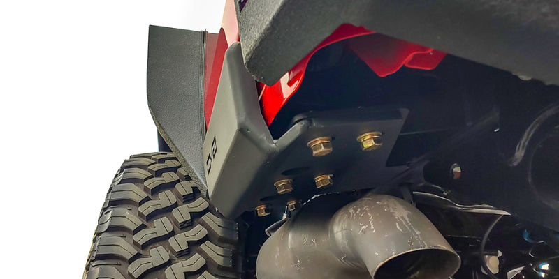 DV8 Offroad 2019+ Jeep Gladiator Bedside Sliders-tuningsupply.com