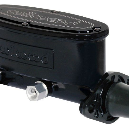 Wilwood High Volume Tandem Master Cylinder - 1 1/8in Bore Black-Brake Master Cylinder-Wilwood-WIL260-8556-BK-SMINKpower Performance Parts