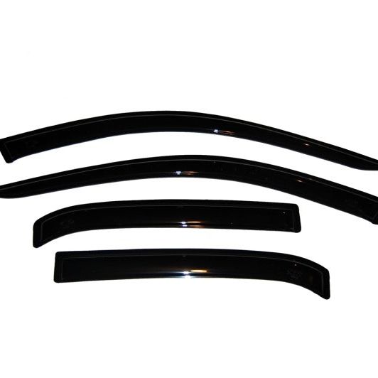 AVS 03-07 Honda Accord Ventvisor Outside Mount Window Deflectors 4pc - Smoke-tuningsupply.com