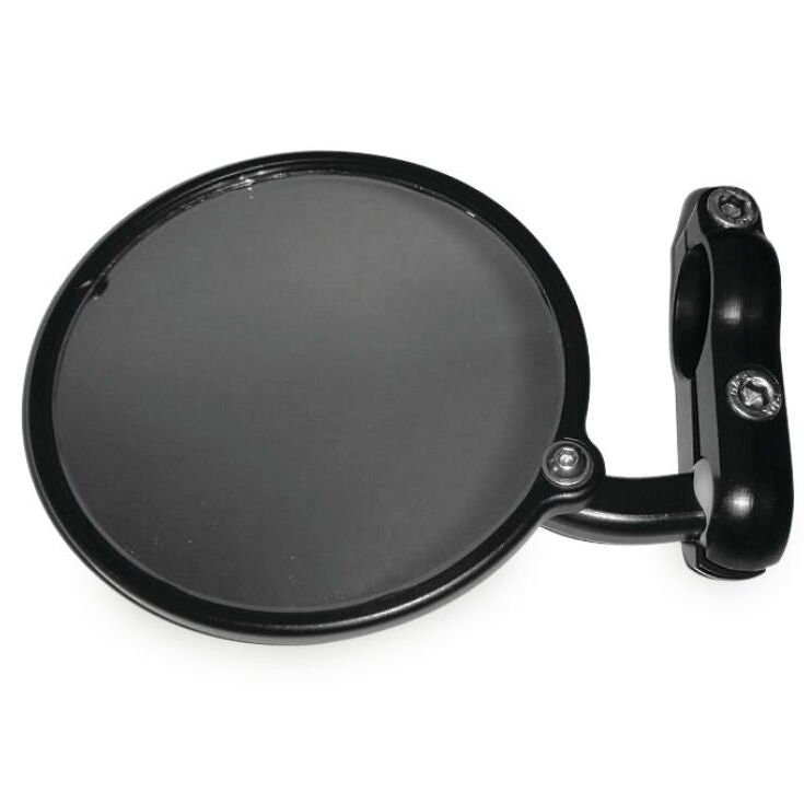 CRG Hindsight 3 in. Round Bar-End Mirror Left - Black-tuningsupply.com