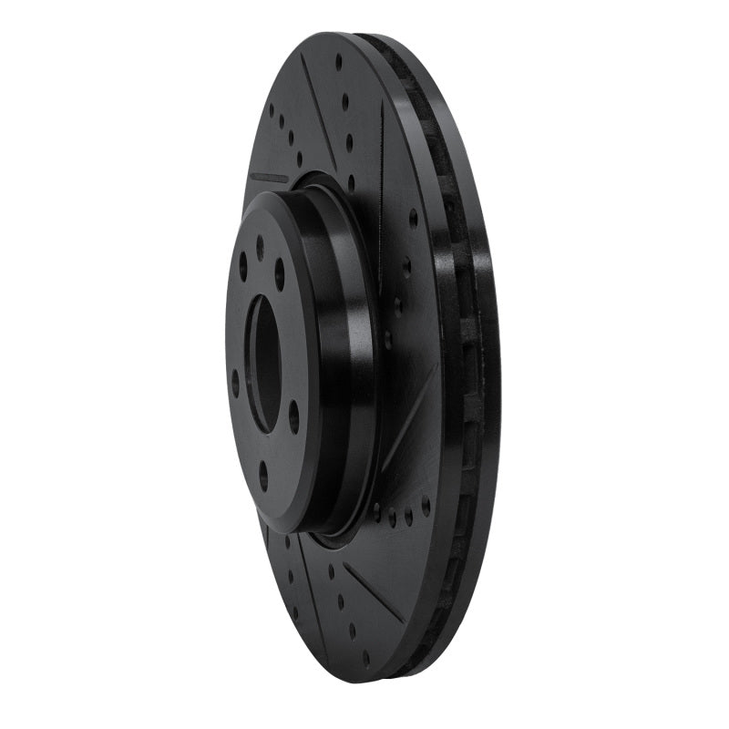 

R1 Concepts 633-73086R - RNC633-73086R - R1 08-25 Audi A4 Quattro Front Right Drilled & Slotted Black Brake Rotor - Shipped in Europe - Tuningsupply.com
