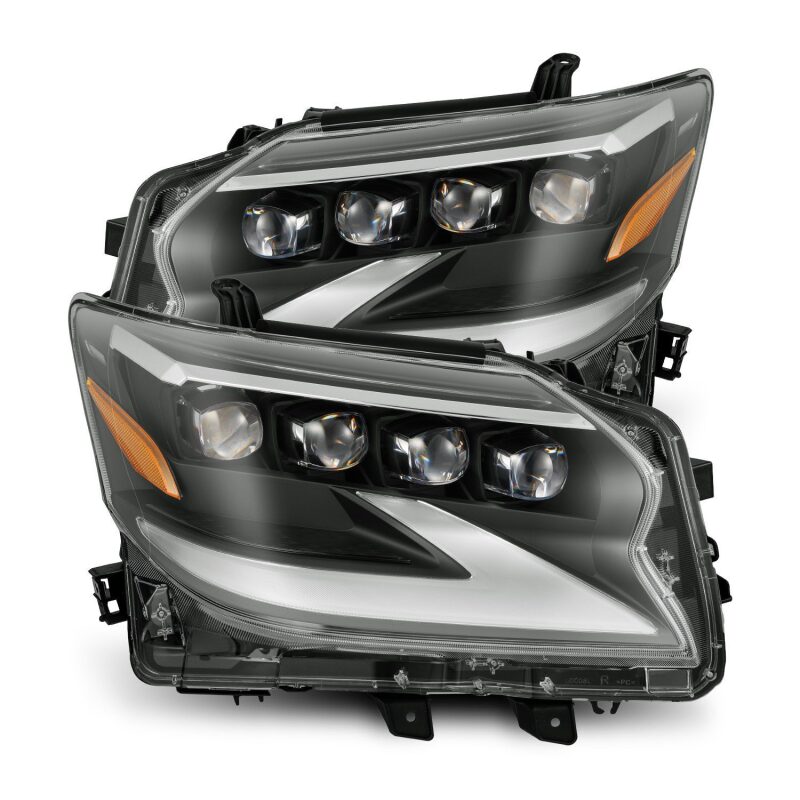 

AlphaRex 880300 - ARX880300 - AlphaRex 14-19 Lexus GX 460 NOVA LED Projector Headlights Plank Style Black w/Activ Light/Seq Signal - Shipped in Europe - Tuningsupply.com
