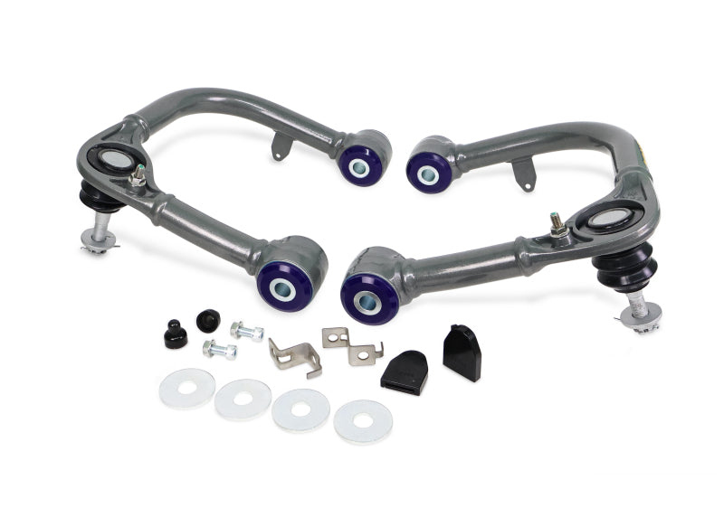 

Superpro TRC6715E - SPRTRC6715E - SuperPro 2024 Toyota Land Cruiser 1958 Front Upper Control Arm Set - Shipped in Europe - Tuningsupply.com

