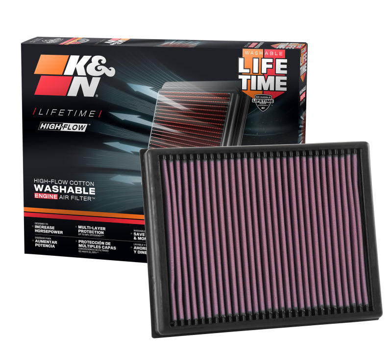 

K&N Engineering 33-3086 - KNN33-3086 - K&N 16-17 Ford Ranger 2.2L/3.2L DSL Drop In Air Filter - Shipped in Europe - Tuningsupply.com
