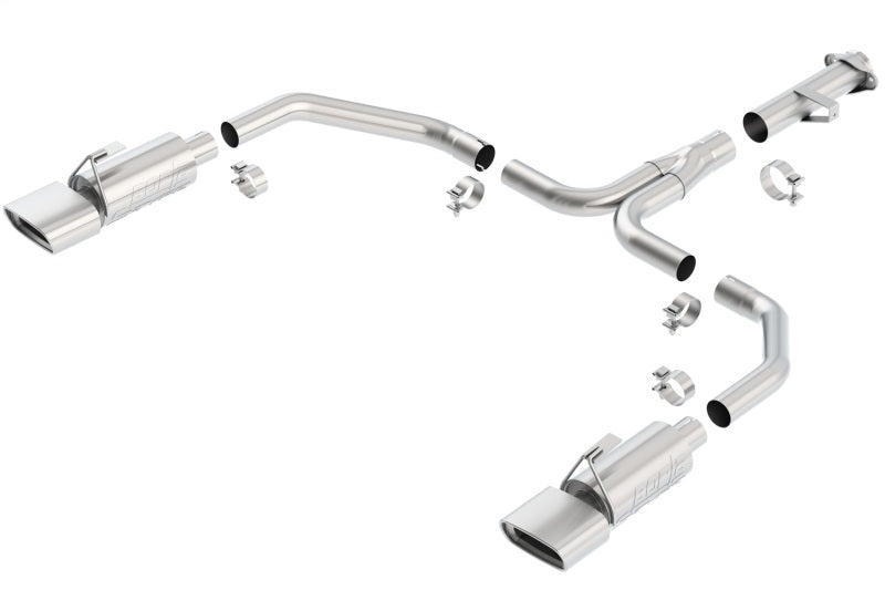 Borla 86-91 Corvette 5.7L 8cyl S-Type SS Catback Exhaust-tuningsupply.com