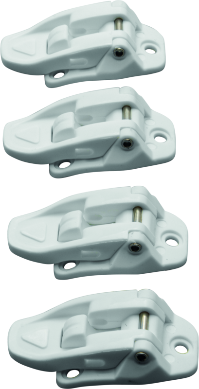 Answer AR1 Boot Buckle Kit - White-tuningsupply.com