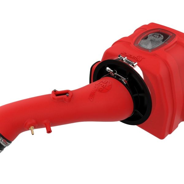 aFe 07-21 Toyota Tundra V8 5.7L Momentum GT Red Edition Cold Air Intake System w/ Pro DRY S Filter-tuningsupply.com