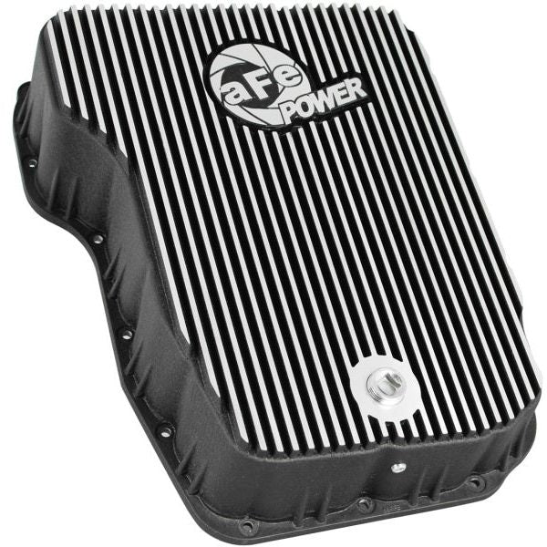 aFe Power Cover Trans Pan Machined COV Trans Pan Dodge Diesel Trucks 07.5-11 L6-6.7L (td) Machined-tuningsupply.com