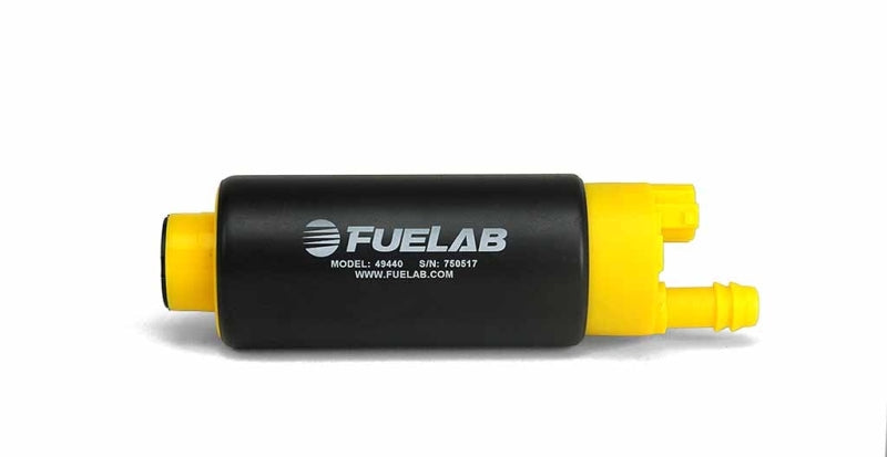 Fuelab 494 High Output In-Tank Electric Fuel Pump - 340 LPH Center Out-tuningsupply.com