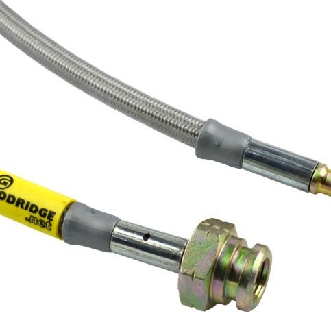 Goodridge 06-11 Honda Civic (Rear Disc Models) Stainless Steel Brake Line Kit-tuningsupply.com