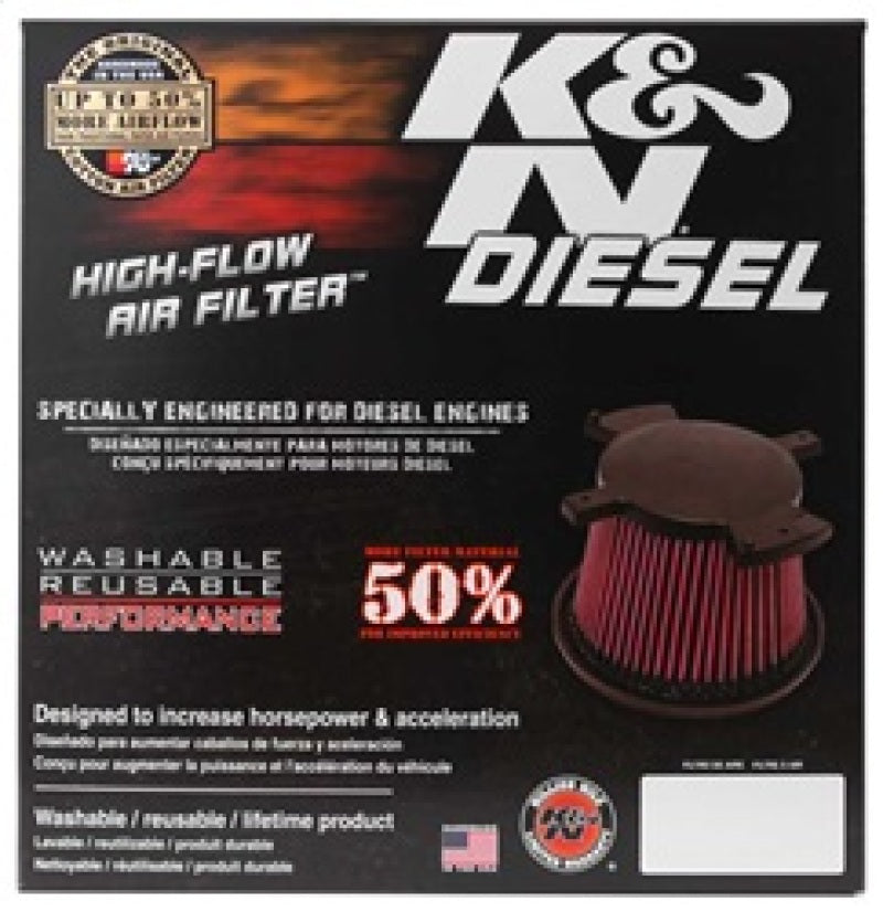 

K&N Engineering E-0787 - KNNE-0787 - K&N 10-11 Dodge Ram 2500/3500/4500/5500 6.7L L6 Diesel Replacement Air Filter - Shipped in Europe - Tuningsupply.com
