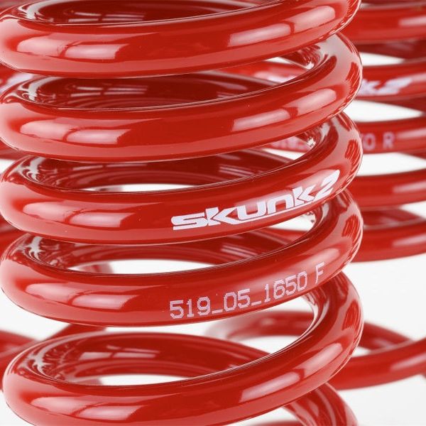 Skunk2 88-91 Honda Civic/CRX Lowering Springs (2.50in - 2.25in.) (Set of 4)-Lowering Springs-Skunk2 Racing-SKK519-05-1650-SMINKpower Performance Parts