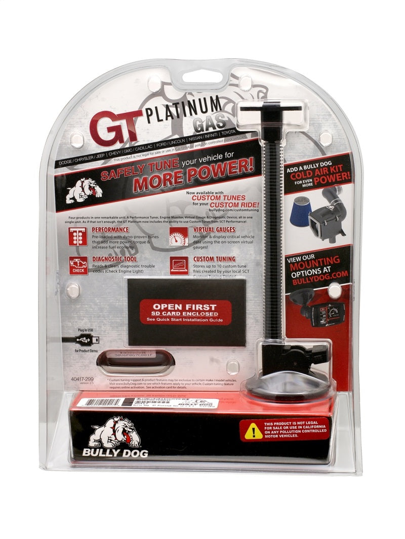 Bully Dog Triple Dog Platinum GT Gas Tuner and Gauge-tuningsupply.com