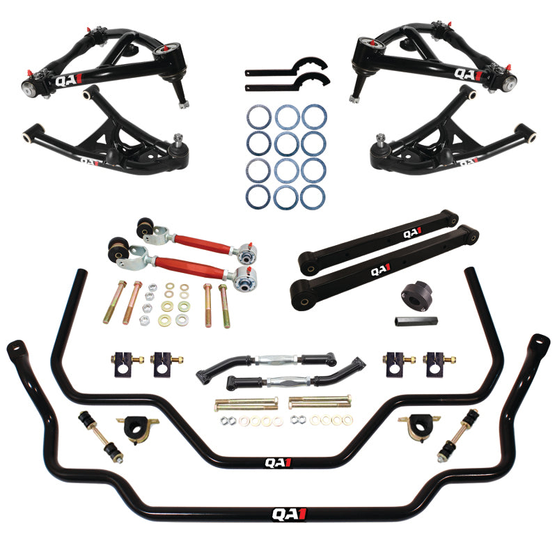 
  

QA1  - QAPHK32-GMA2 - QA1 68-72 GM A-Body Level 2 Handling Kit 2.0 w/o Shocks - Shipped in Europe - Tuningsupply.com

