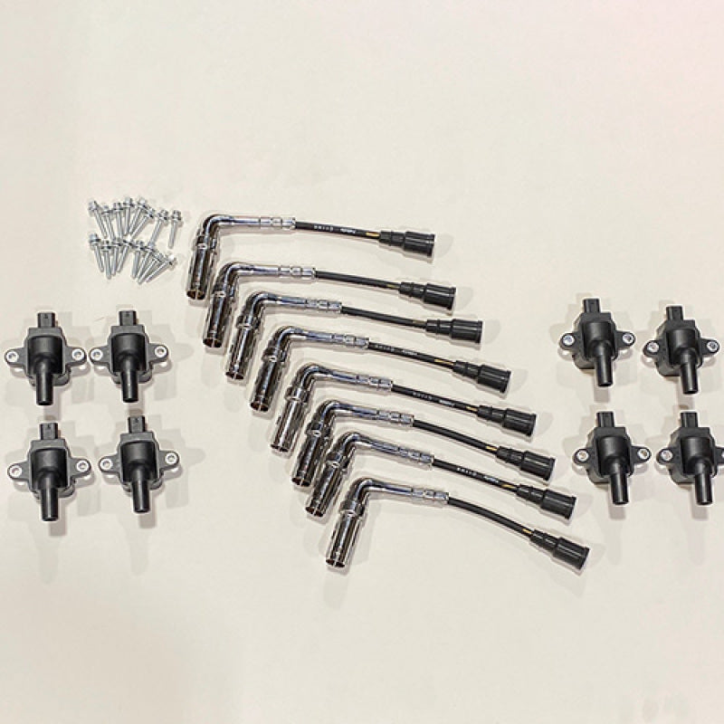 

Ford Racing  - FRPM-12029-SD73 - Ford Racing 20-22 Super Duty 7.3L Gas Ignition Coil & Wire - Set of 8 - Shipped in Europe - Tuningsupply.com
