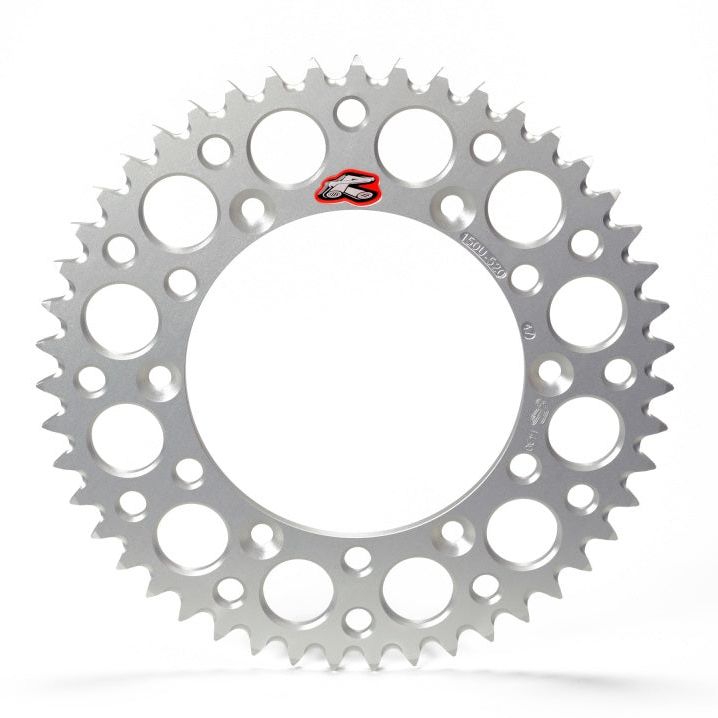 Renthal 06-23 Yamaha YFM250/700 Raptor/ YFZ450/R Rear Grooved Sprocket - Silver 520-38 Teeth