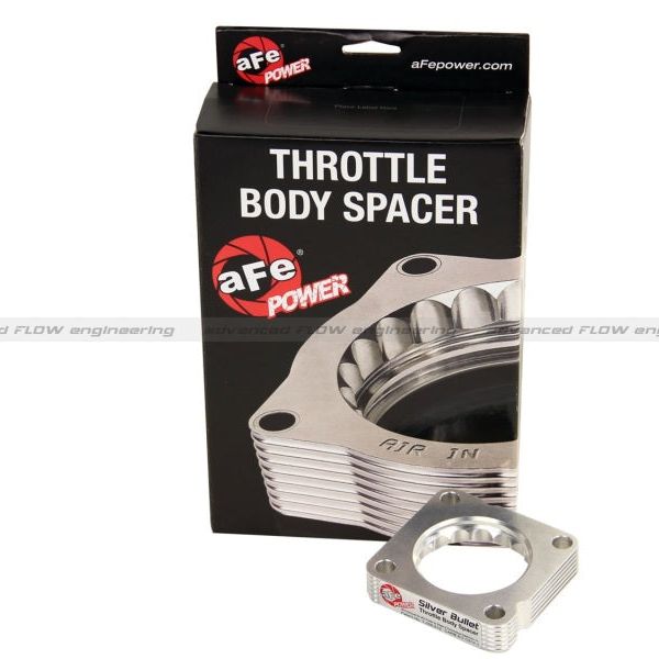 aFe Silver Bullet Throttle Body Spacer 12 Honda Civic Si  / 08-12 Honda Accord / 09-12 Acura TSX-tuningsupply.com