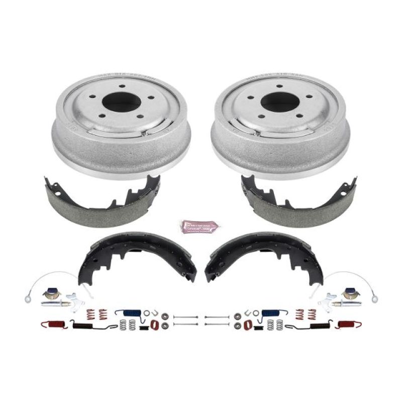 Power Stop 90-96 Ford E-150 Rear Autospecialty Drum Kit-tuningsupply.com