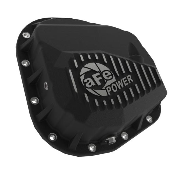 aFe 97-23 Ford F-150 Pro Series Rear Differential Cover Black w/ Machined Fins-tuningsupply.com