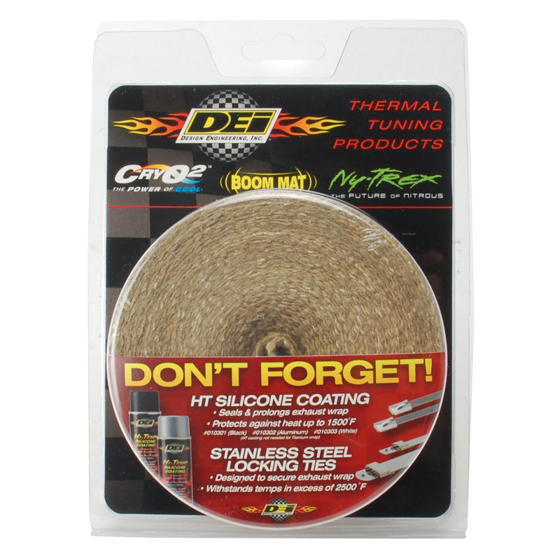 

DEI 10137 - DEI10137 - DEI Exhaust Wrap 2in x 25ft - Tan - Shipped in Europe - Tuningsupply.com
